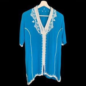 Handmade Embroidery Ethnic traditional Unisex tunic Caftan